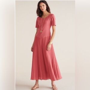 Soft Surroundings Women's Canyon Clay Cressida Dress Sz. L NWT